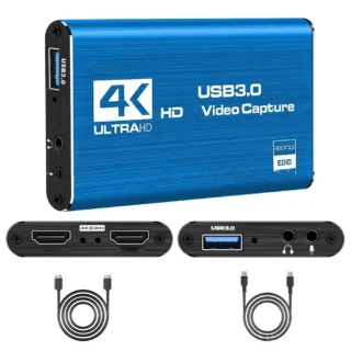 Icaning USB 3.0 Video Capture Card 1080P 60fps